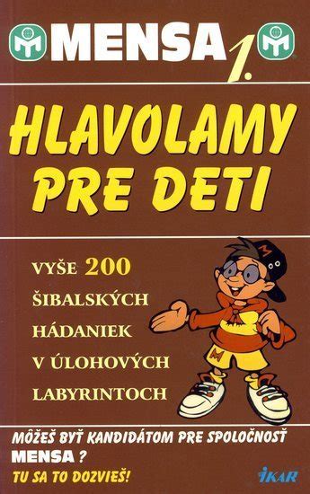 Mensa Hlavolamy Pre Deti By Robert Allen Goodreads