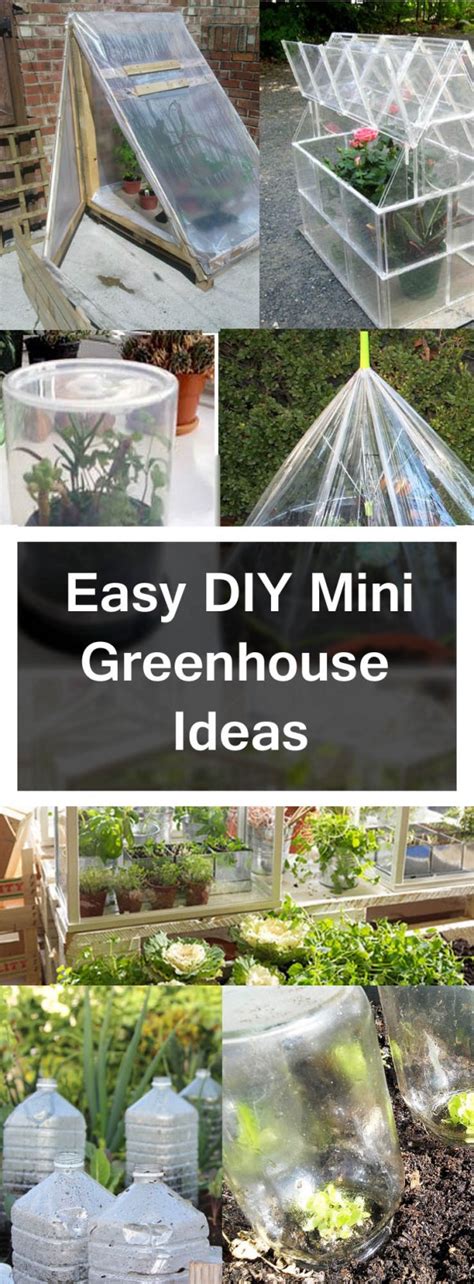 Regardless of the scale of your garden, these advantages can be availed. DIY Mini Greenhouse Ideas - Dan330