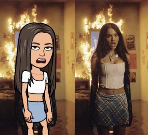 Olivia Rodrigo Bitmoji Outfit Snapchat Girls Bitmoji Outfits Baddie