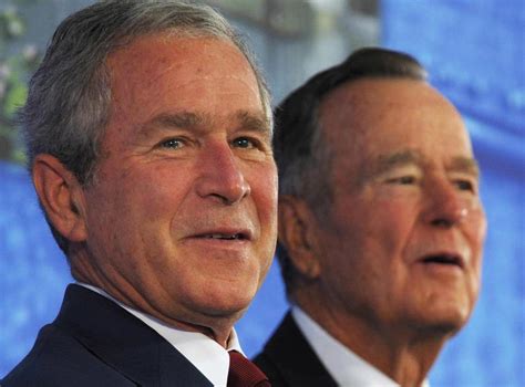 George Bush Issues Joint Statement With Father Condemning Racial