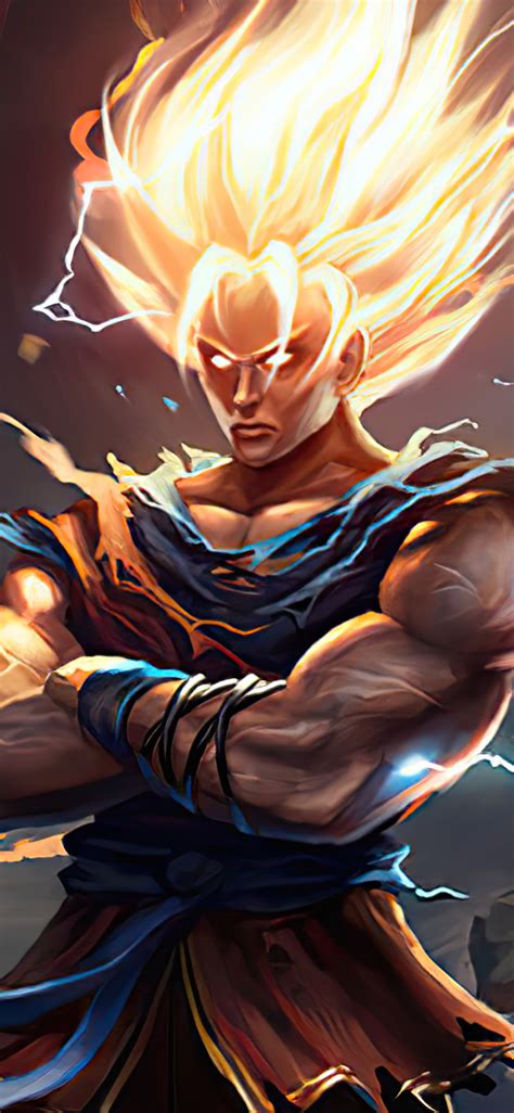 Dragon ball z will always be known as the most prolific shonen series to ever grace anime. 1125x2436 Goku New Dragon Ball Z Art Iphone XS,Iphone 10 ...
