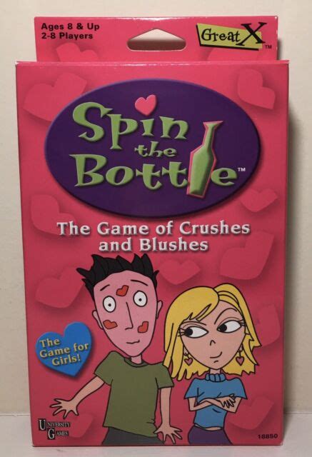 University Games Spin The Bottle Girls Slumber Party Game 2003 Ebay