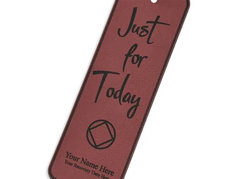 This basic text is based on an outline derived from our white book, narcotics anonymous. Personalized NA Just For Today Bookmark - 12 Step Book ...