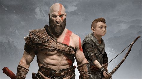 Kratos Atreus God Of War Hd Wallpapers Hd Wallpapers Id 22861