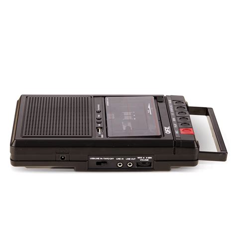 Buy Qfx Retro 39 Shoebox Tape Recorder With Usb Player Cassette Player