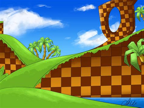 Green Hill Zone Wallpapers Top Free Green Hill Zone Backgrounds