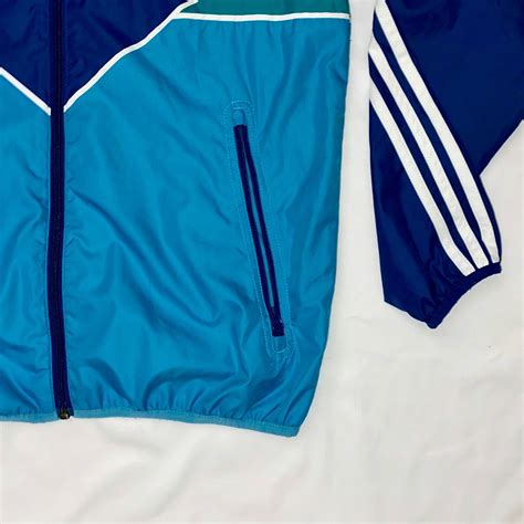 Rare Adidas Originals Jacket Windbreaker Premiere Dh6659 Blue Small Ebay
