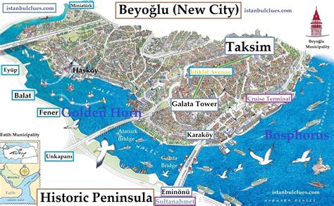 High Resolution Maps For Getting Around In Istanbul With Valuable