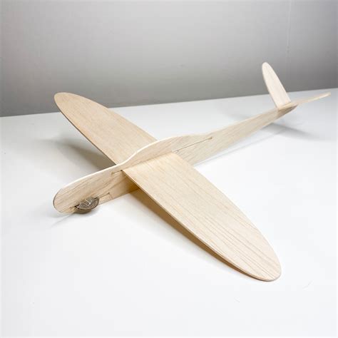 balsawood plane plans glider toy diy cricut svg toy airplane etsy