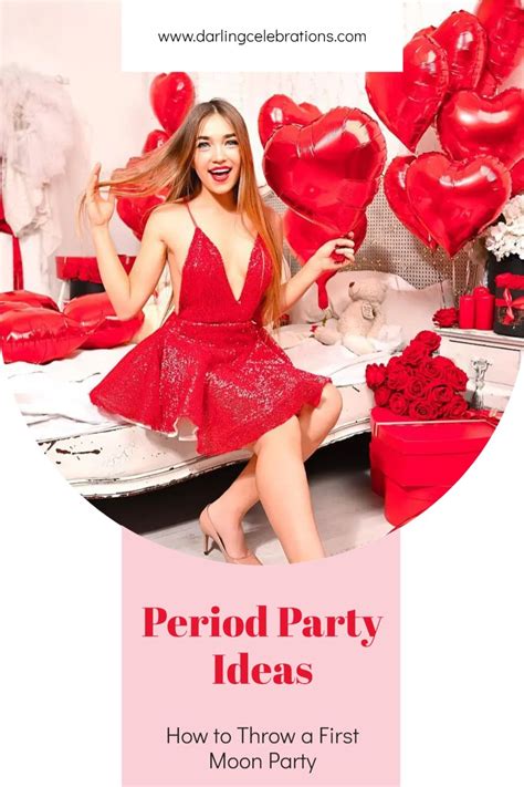 Period Party Ideas How To Throw A First Moon Party