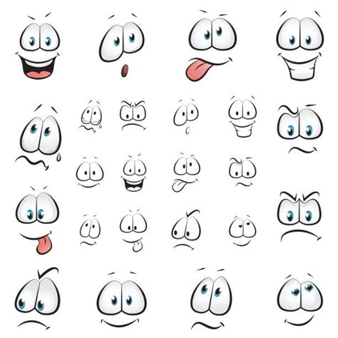 Cartoon Eyes Emotions