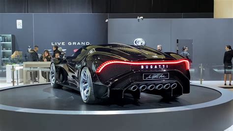 The 18 Million Dollar Bugatti La Voiture Noire Youtube