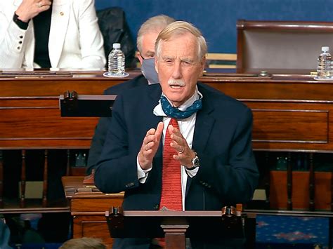 Sen Angus King On Trumps 2nd Impeachment Trial Covid 19 Relief