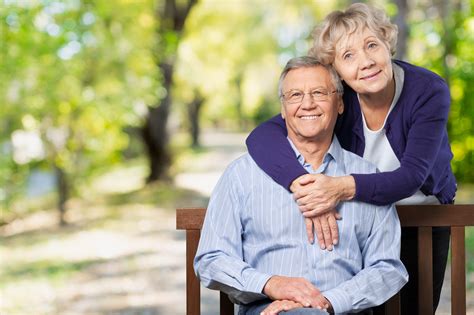 Old Couple Outside — Cumberland Healthcare