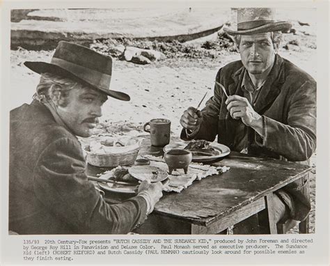 Butch Cassidy And The Sundance Kid 1969 Rare Print By Original Film