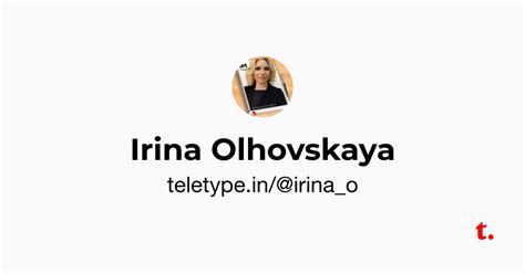 Irina Olhovskaya Teletype