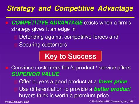 Ppt Strategy And Competitive Advantage Powerpoint Presentation Free