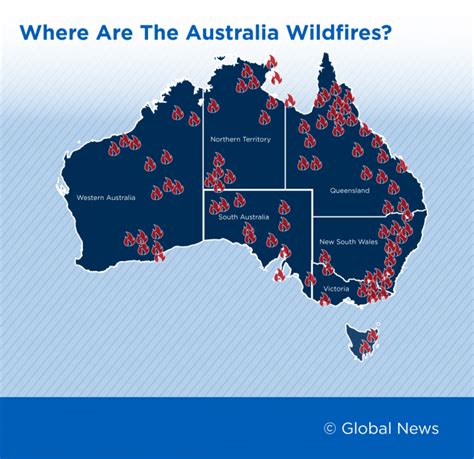 Map Heres Where Australias Wildfires Are Currently Burning