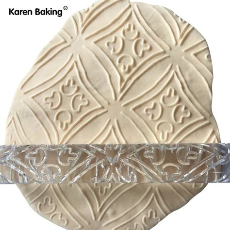 Geometric Symmetry Pattern Cake Embossed Decorating Tools Pastry