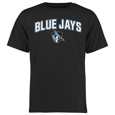 Johns Hopkins Blue Jays Proud Mascot T Shirt Black