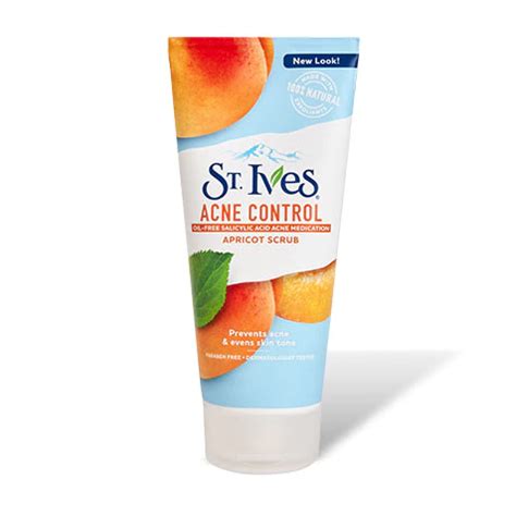 1 face scrub*, this face scrub helps unclog pores and contains 1% salicylic acid, which helps to clear blackheads and acne and calm redness.our green tea blackhead. St. Ives Acne Control Apricot Scrub Reviews 2021