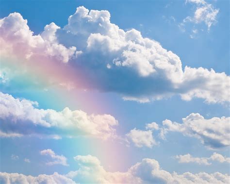 Wallpapers Rainbows Clouds Sky Rainbow Nature Free Hd 2560x2048 Cloud