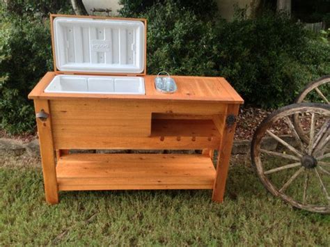 Check out our ice chest selection for the very best in unique or custom, handmade pieces from our coolers shops. diy wood ice chest | Outdoor cooler, Wooden cooler