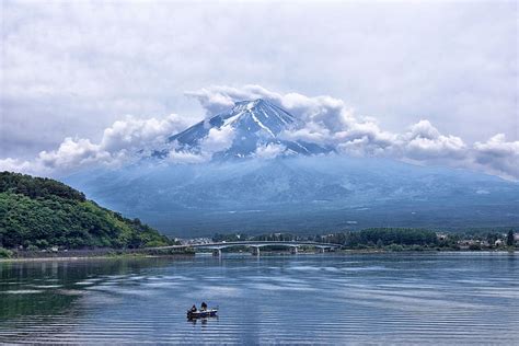 Free Download Japan Mountain Volcano Fuji Sky Nature Clouds