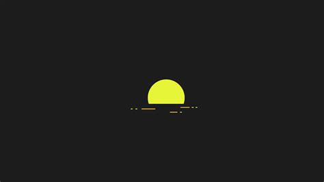 1920x1080 Minimalism Sun 4k 1080p Laptop Full Hd Wallpaper Hd