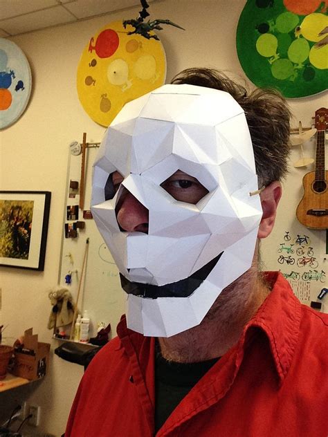 Bonus Papercraft Skull Mask 5 Steps With Pictures Instructables