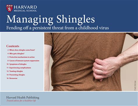 Managing Shingles Harvard Health