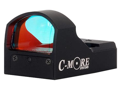 Battery, blast shield, & screws. C-More STS Tactical Reflex Red Dot Sight 7 MOA Dot Matte