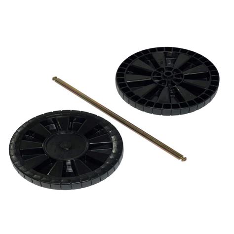 Toter Replacement Wheel Kit For 64 Gal 2 Wheel Trash Can 6230 50 64e2