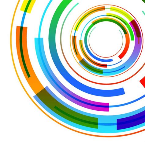 15 Vector Circle Abstract Art Images Vector Abstract Circle Shape