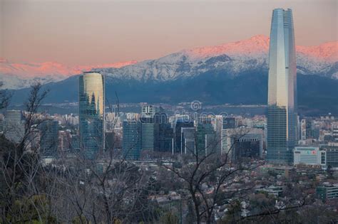Centre Santiago Chile De Costanera Photo Stock éditorial Image Du