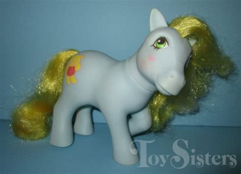 Vintage My Little Pony Magic Message Cuddles Toy Sisters