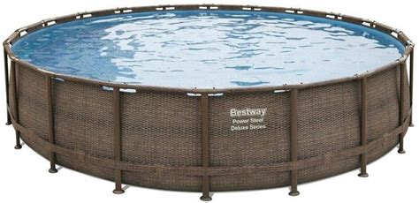 Bestway Power Steel Deluxe Series X Pool Set Above Ground