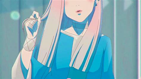 Blue Aesthetic Anime Girl 
