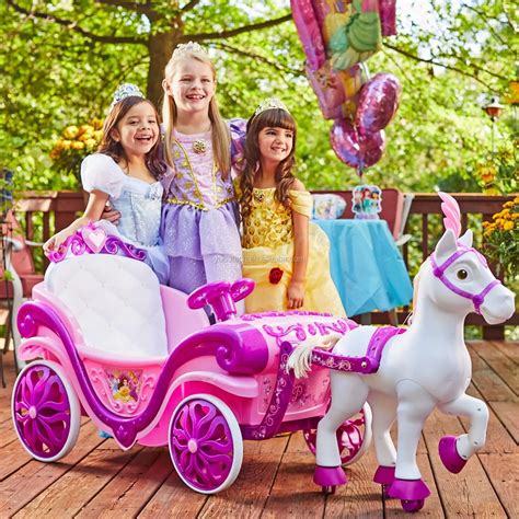 Princess Royal Horse And Carriage Girls 6v Ride On Car View Ride On