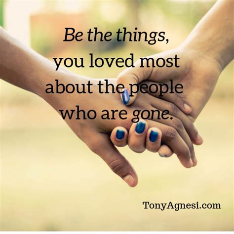 Be The Things Tony Agnesi