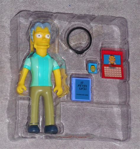 World Of Springfield Handsome Moe Interactive Figure Wos Series 15 Loose Playmates Simpsons
