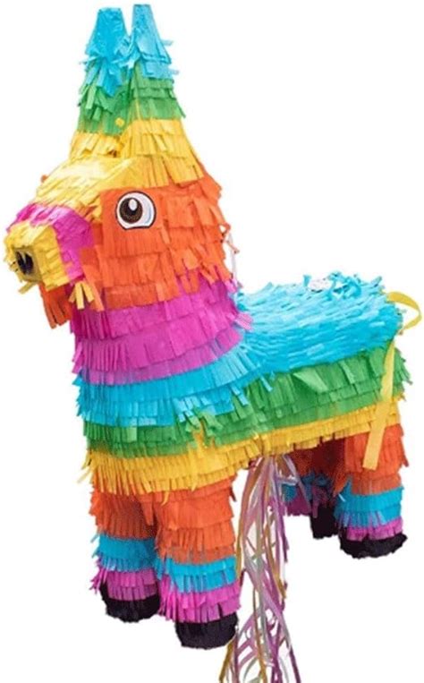 Pinata Pinatas Unique Party Mexican Donkey Pinata，rainbow Heart