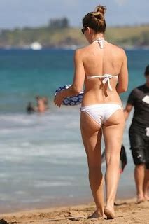 Bikini Lady Jessica Biel In White Bikini