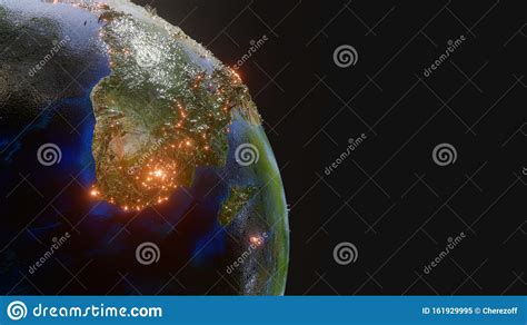 Planet Earth Elements Of This Image Furnished By Nasa Stock