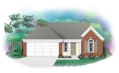 Traditional Style House Plan 3 Beds 2 Baths 1253 Sqft Plan 81 685