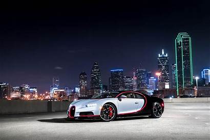 Bugatti Chiron Vag Night Wallpapers Evening Dark