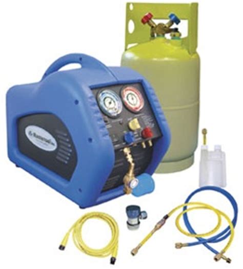 Mastercool 69100 Complete Ac Recovery System Includes A 30lb Dot Tank