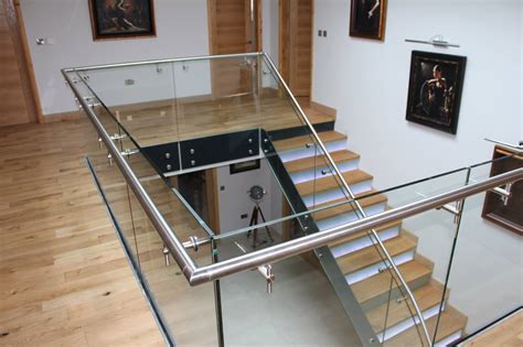 Bespoke Stainless Steel And Glass Staircases Systems Glass And Stainless