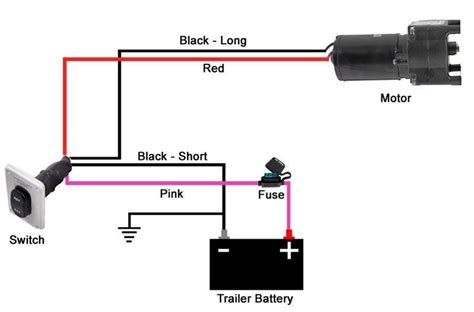 5th wheel trailer wiring diagram. Wiring Guide for Installing 5th Wheel Landing Gear Motor Switch | etrailer.com