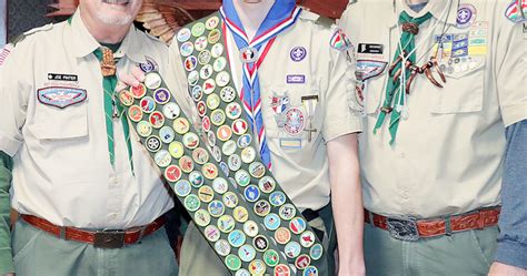 Eagle Scout Earns 137 Merit Badges — Only Second Scout In County To Do